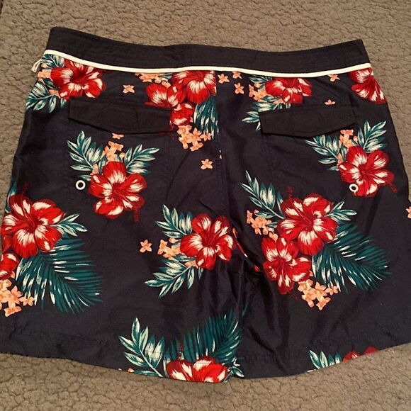 Penguin Hawaiian Men’s Swim Trunks Size 34 - Picture 11 of 12